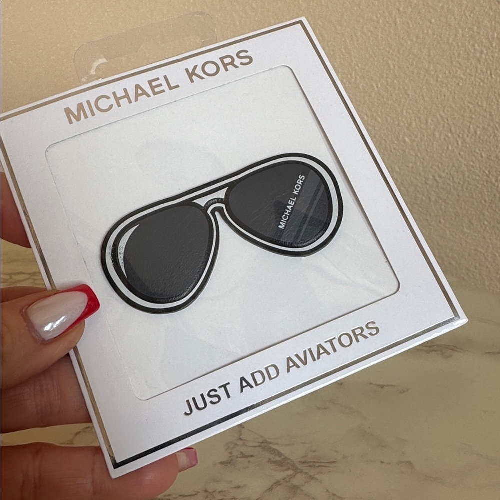 MK Leather Aviators Sticker